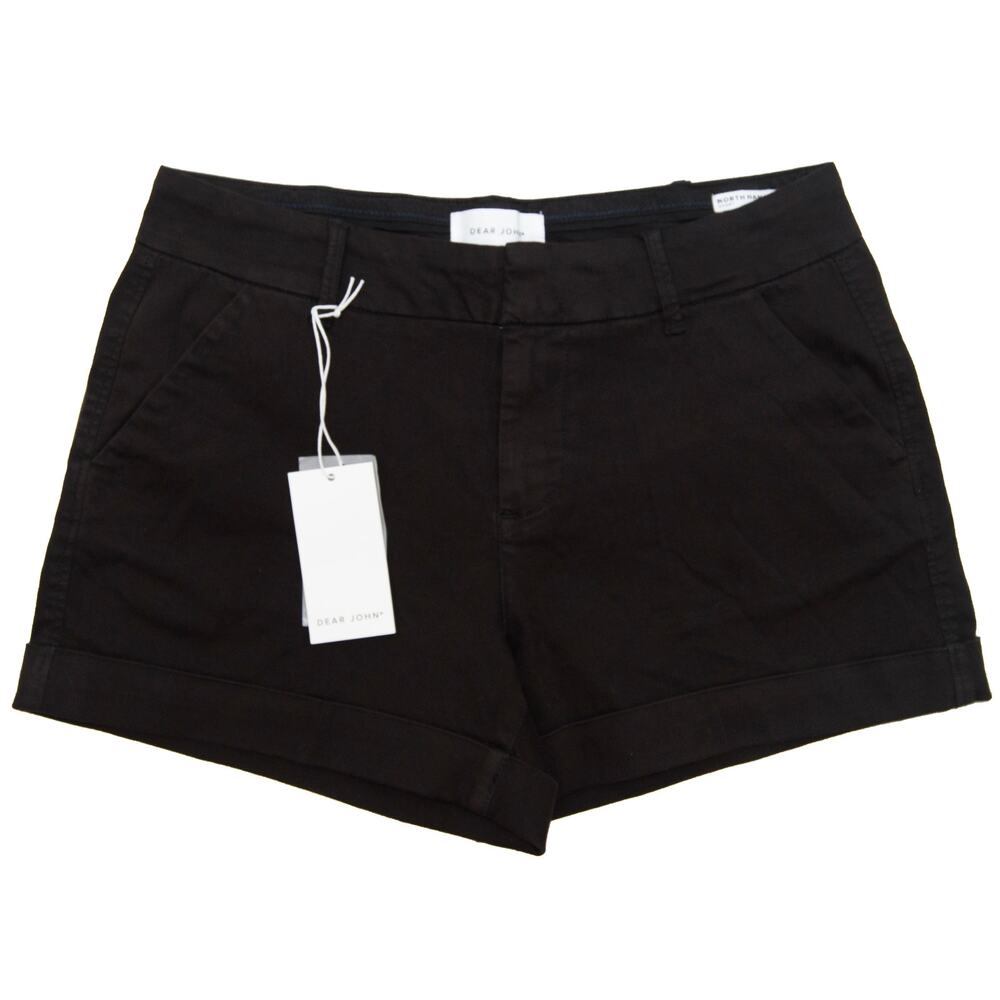 New Dear John Black North Hampton Shorts Size 31